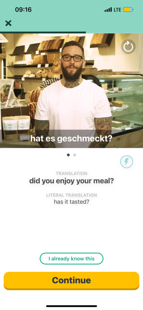 literal translations Memrise UX